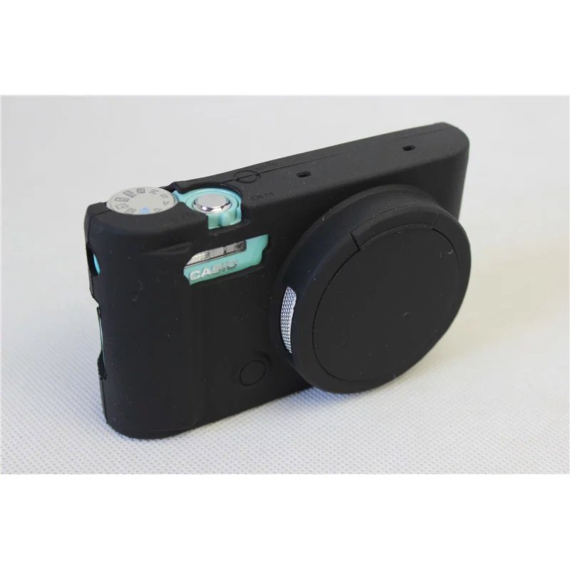 เคสกันกระแทกกล้อง SILICONE CASE FOR CASIO ZR3500/ZR5000 BLACK