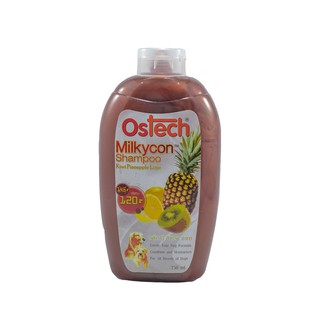 Ostech ออสเทค แชมพู มิลล์กี้คอน สำหรับสุนัข กลิ่น กีวี่ สับปะรด มะนาว ขนาด 750 ml.