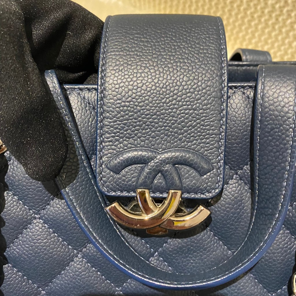 Chanel / CC Box Shopping Bag Caviar SHW