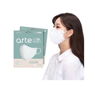 **พร้อมส่ง**😷 หน้ากากอนามัย 😷นำเข้าจากเกาหลีแท้ 100% ยี่ห้อ ARTE กรอง 4 ชั้น Bird Beak Type