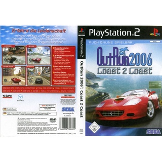 แผ่นเกมส์ PS2 OutRun 2006 Coast 2 Coast   คุณภาพ ส่งไว (DVD)