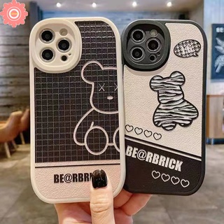 เคสโทรศัพท์มือถือ ลายหมากรุก หมีโหด สําหรับ Samsung A14 A04 A04S A04E A12 A50 A32 A52 A23 A02s A33 A72 A03 A51 A50s A30s A21s A53 A03s A13 A73 A22 A10s A52s A20s A31 A20 A11 A71 A30