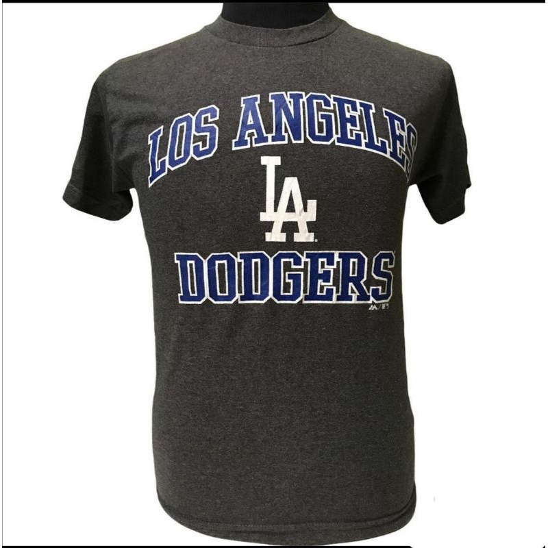 Los Angeles Dodgers LA เสื้อคอกลม