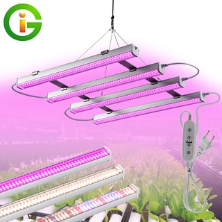 AC220V Full Spectrum LED Grow Light ไฟบอกว่าบาร์ปลูกต้นไม้ 4 แถว 1000W ไฟปลูกต้นไม้ช่วยให้ต้นไม้โตเร็วแสงแดด/แสงสีม่วง
