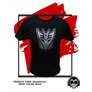 เสื้อที่ได้รับแรงบันดาลใจจากภาพยนตร์ DECEPTICONS TRANSFORMERONS fpY