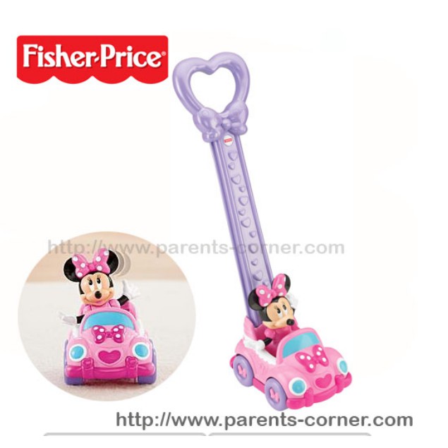 minnie mouse 2 in 1 push car