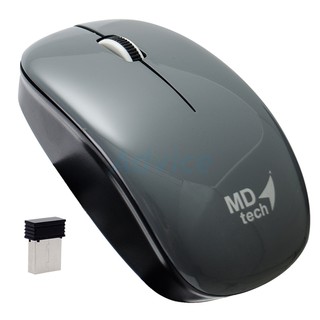 Wireless Optical Mouse USB MD-TECH (RF-161) Grey/Black