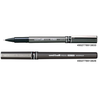 ปากกา Micro Deluxe 0.5 //  0.7  มม. UB-155  UB-177 น้ำเงิน กับ ดำ Roller Ball Pen