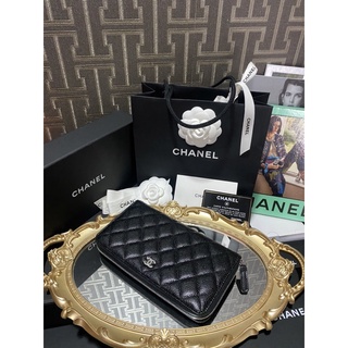 กระเป๋าตังใบยาว Chanel แท้100% พร้อมส่ง