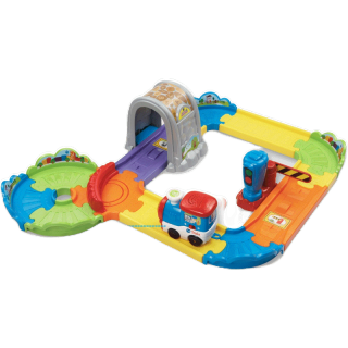 VTech Train Playset GoGoSmartWheels Choo Playset Motorized Train Vehicle Toys 1-5 years ชุดของเล่นรางรถไฟ รถไฟมอเตอร์