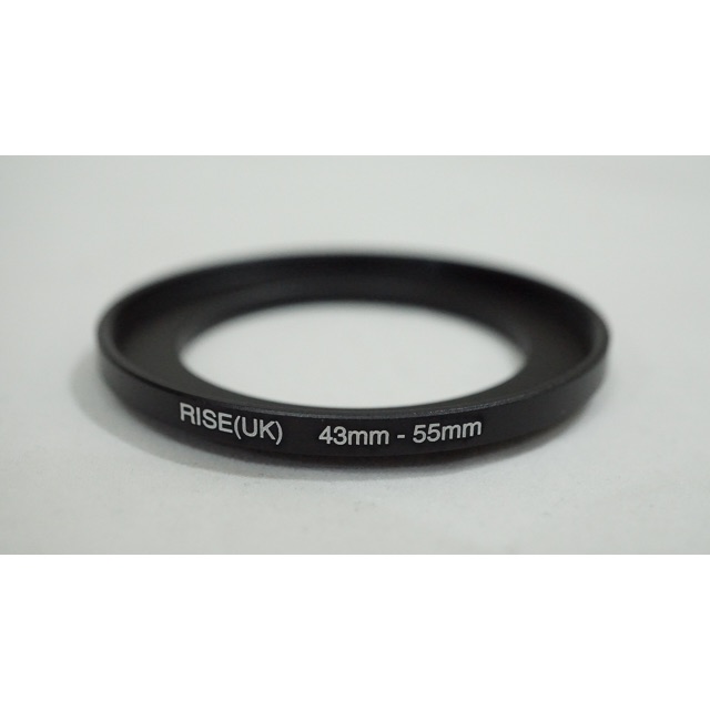 Rise Step Up Filter Ring 43mm - 55mm StepUp 43 mm - 55 mm 43 - 55