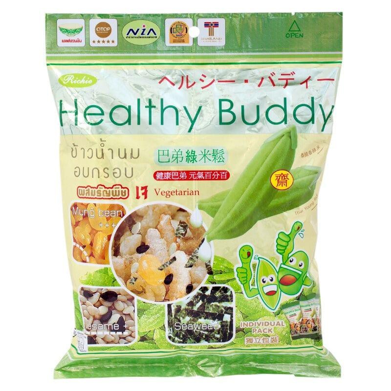Healthy Buddy เฮลท์ตี้ บัดดี้ ข้าวน้ำนมอบกรอบ ผสมธัญพืช รสต้นตำหรับ ...