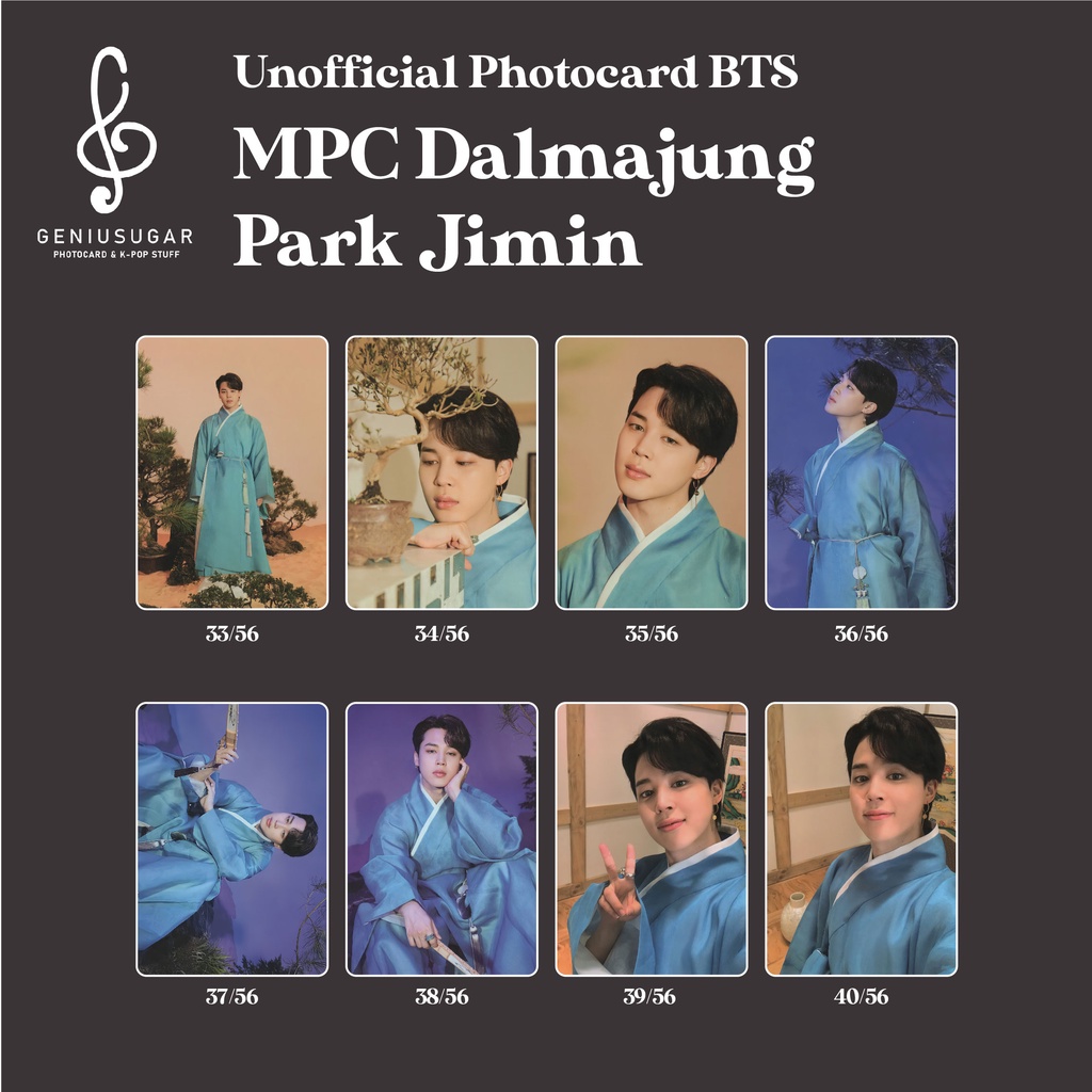 [BTS DALMAJUNG] MPC PHOTOCARD "PARK JIMIN"