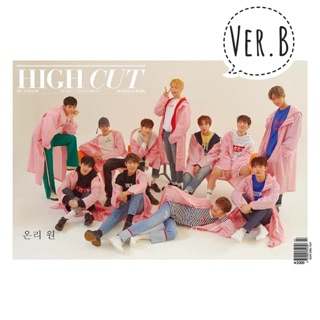 [พร้อมส่ง] นิตยสาร HIGH CUT Vol. 216 ปก wannaone มี 2 Ver.