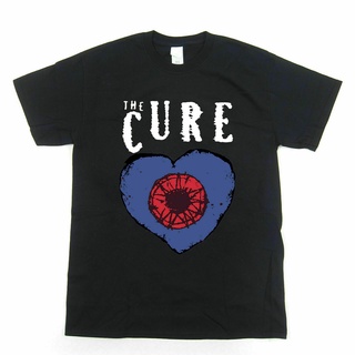 T-shirt  เสื้อยืด พิมพ์ลายวงร็อค The Cure IM In Love Rock Music สไตล์วินเทจ สําหรับผู้ชายS-5XL