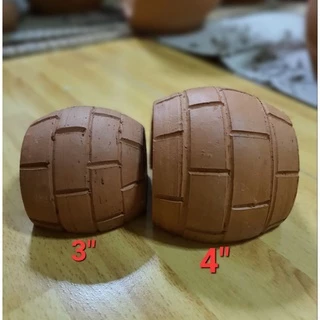 อุโมงค์ดินเผาไซต์เล็ก 3",4",5" สำหรับแฮมเตอร์ฯ