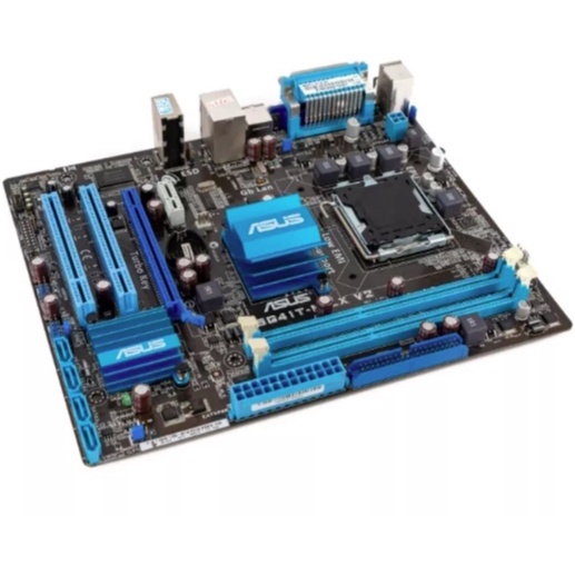 เมนบอร์ด ASUS P5G41T-M LX,V2 Intel, LGA 775 DDR3 (Socket T), Intel® Celeron®, Intel® Celeron® Dual-Core ส่งไว