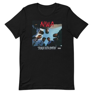 เสื้อยืด พิมพ์ลายการ์ตูน Nwa Outta Compton สไตล์ฮิปฮอป ส่งไว สําหรับผู้ชาย