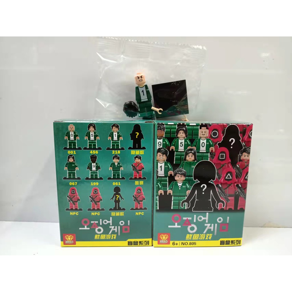 เลโก้ LEGO Squid Game สไตล์เกาหลี TV มินิฟิกเกอ minifigures ฟิกเกอร์ ...