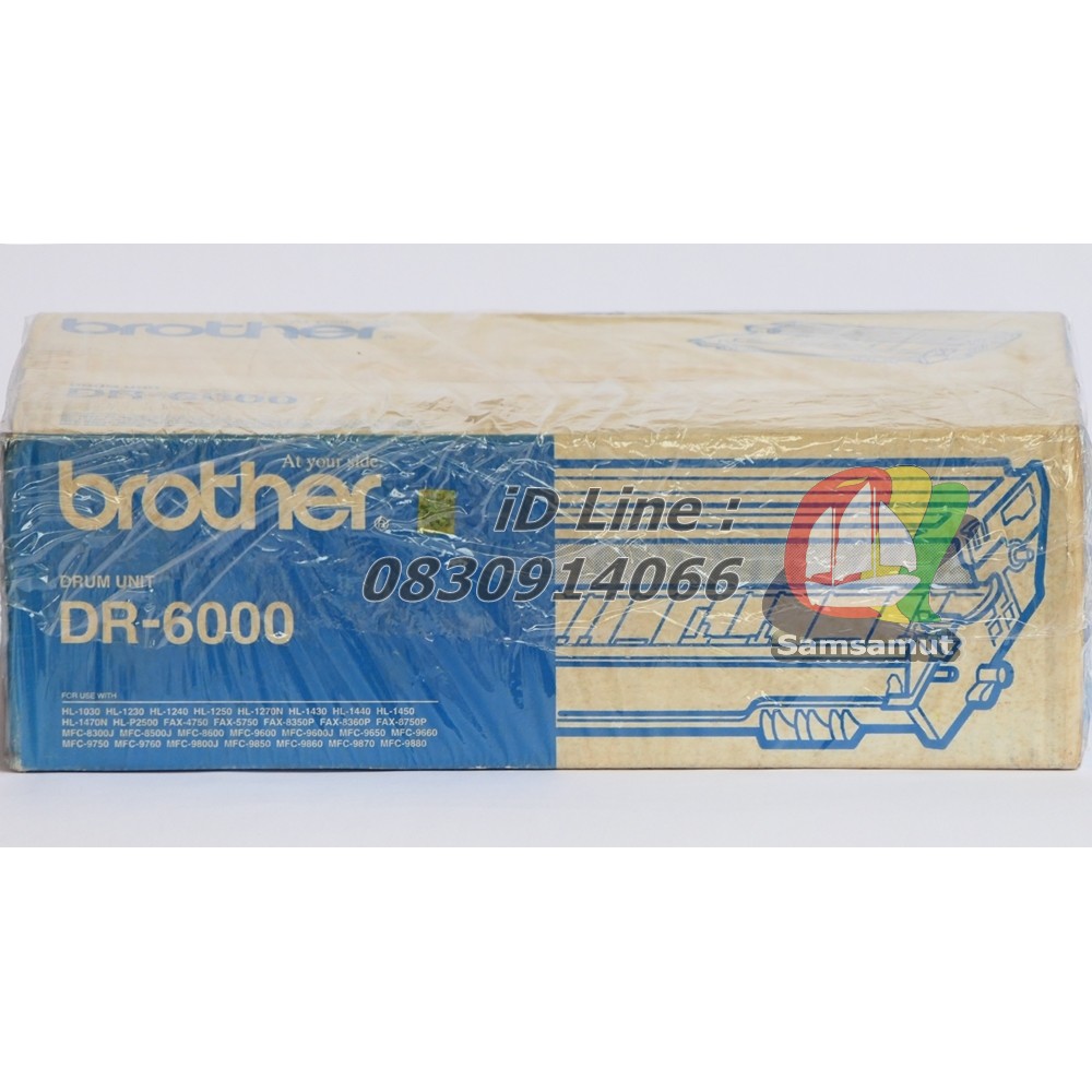 Original Brother DR-6000 Drum Unit ดรัมแท้ HL-P2500 HL-1230 HL-1240 HL-1270N HL-1430 HL-1440, DR6000