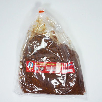 khunriang แจ่วบอง(ปลาร้าสุก) ชนิดถุง 500 กรัม