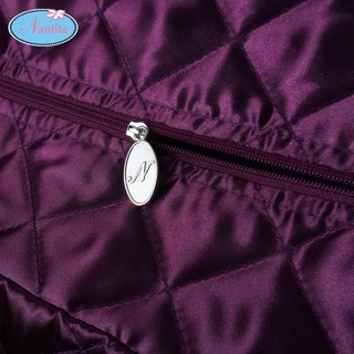 Nantitaกระเป๋าผ้าใบใหญ่ใส่หรับเดินทางผ้าซาติน BS001L