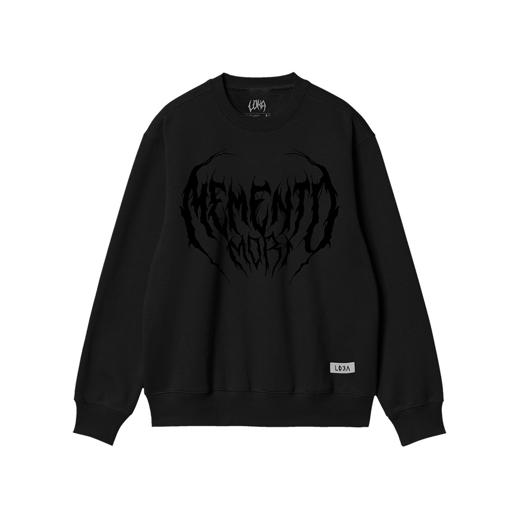 คอกลม LOKA - MEMENTO MORI BLACK