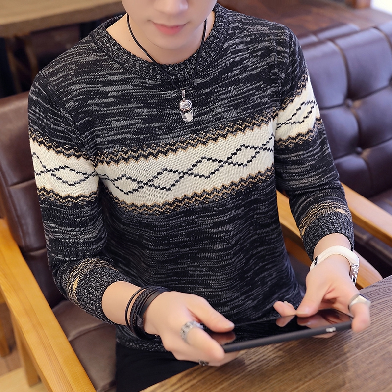 เสื้อไหมพรมผู้ชาย แขนยาว