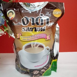 งาดำ รสกาแฟ ชนิดผง ตราแม่อุษา (22 กรัม x 16 ซอง)