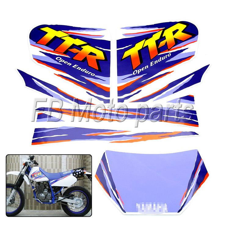 007MOTO TTR250 Decal ttr250 สติกเกอร์ T ขนาดเล็ก Full Car Decal รถออฟโรด TTR/250 Labeling