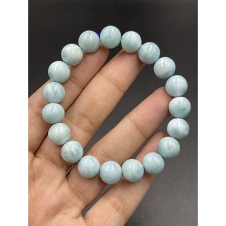 Larimar bracelet สร้อยข้อมือลาริมาร์ 10 mm