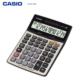 DJ-240D Plus เครื่องคิดเลขตั้งโต๊ะ Casio 14 หลัก (ของแท้) คาสิโอ CASIO DJ240 ของใหม่ ของแท้ ประกันศูนย์ 2 ปี Dj-240