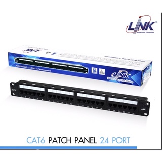 LINK Patch Panel 24 port CAT6 (US-3124A)