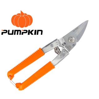 Pumpkin กรรไกรตักเหล็ก กรรไกรตัดซีไลน์ กรรไกรสแตนเลส 8”