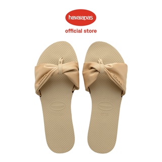 Havaianas รองเท้าแตะลําลอง สําหรับสตรี สีเทาทราย