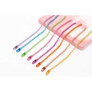โซ่ไข่ปลา 10เส้น 20บาท ขนาด 11cm แบบเงา