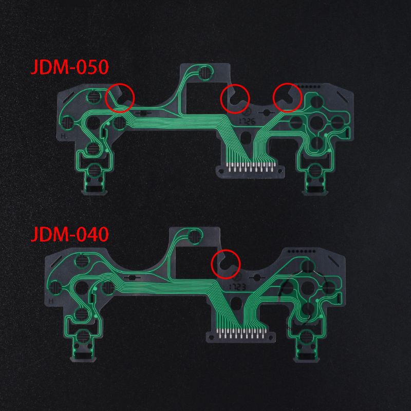 NERV Circuit Film Cable Ribbon Conductive Keyboard Flex PCB JDM-050 JDM-040 Replacement for PS4 Playstation 4 Pro Sony Game Controller