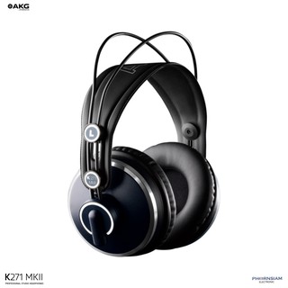 Phornsiamelectronic AKG K271 MKII Closed-back Studio and Live Headphones with Mute หูฟัง สีดำ