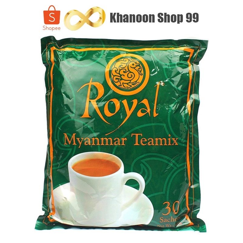 ชาพม่า Royal Myanmar tea mix ชานมพม่า 3in1