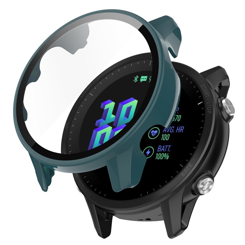 พร้อมส่ง เคสกันกระแทก + ฟิล์มกระจก สำหรับ Garmin Forerunner 255S 255นาฬิกาป้องกันกรณีกระจกนิรภัยป้องกันทุกสัดส่วนก ราคา ถูกที่สุด ดีลบีเคเค แกลเลอรีภาพที่ 8