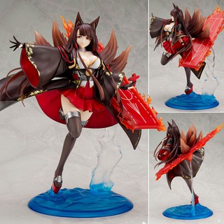 Figure ฟิกเกอร์ Model โมเดล Azur Lane อซูร์เลน ธีมป่วยเรือที่ไม่ธรรมดา Akagi อะคากิ 1/7 Complete