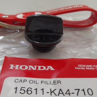 15611KA4710 จุกปิดน้ำมันเครื่อง Oil Fill Cap CBR CRF CBF XL MTX LS DASH NOVA  แท้ 15611-KA4-710 15611-381-000