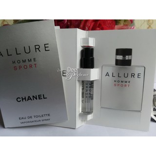 Chanel Allure Homme Sport  EDT 2ml. น้ำหอมVial น้ำหอมจิ๋ว แท้