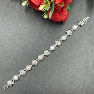 fresh water fine jewelry  bracelet for woman สร้อยข้อมือเครื่องประดับน้ำจืดสำหรับผู้หญิง