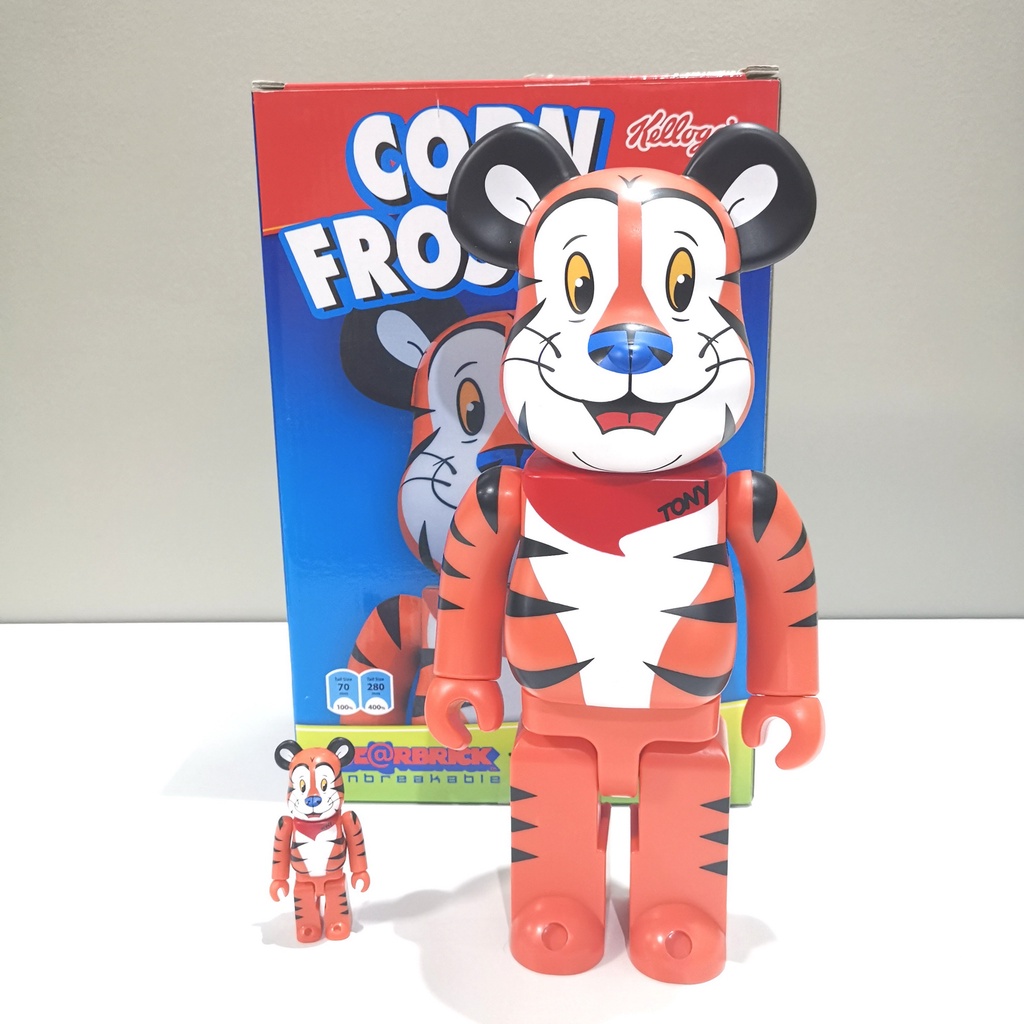 +++ ขาย Bearbrick Be@rbrick Kubrick 400% 100% Tony The Tiger Kellogg Kellogg's Corn flakes ของแท้ พร
