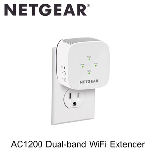 Netgear (EX6110) AC1200-WiFi Range Extender อุปกรณ์ ขยายสัญญาณ (หัวปลั๊กกลม) ประกันศูนย์ไทย