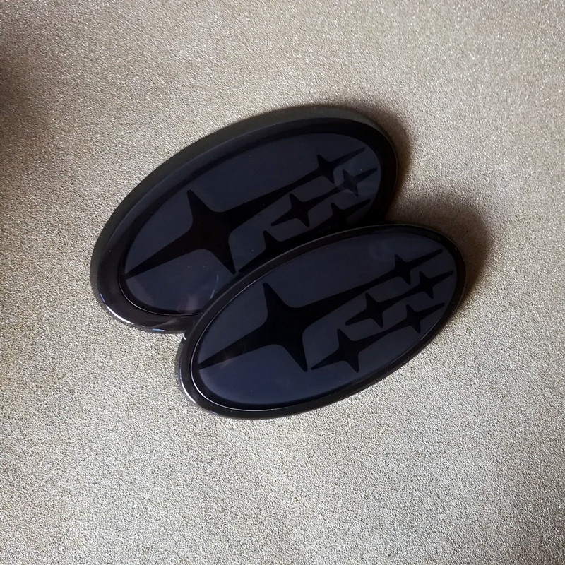 WRX STI BRZ Forester โลโก้รถดัดแปลงโลโก้ด้านหน้าด้านหลังครบชุดโลโก้ดัดแปลง