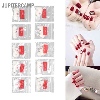 Jupitercamp ชุดเล็บปลอม แบบพกพา Diy 500 ชิ้น (สีธรรมชาติ)