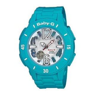 CASIO Baby G น่าฬิกาข้อมือผู้หญิง สายเรซิ่น รุ่น standard Analog - Blue