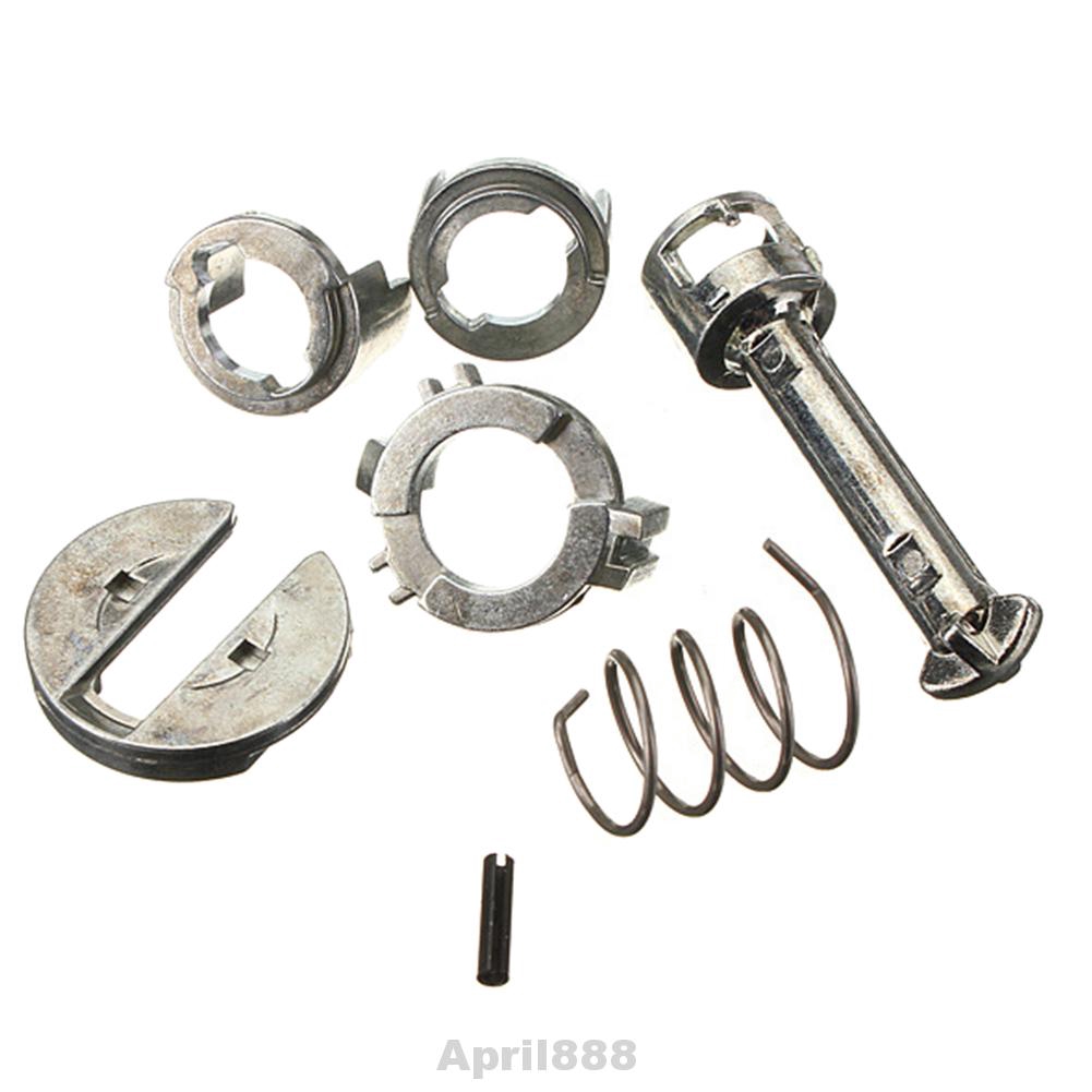 7pcs Door Lock Repair Kit Replacement Parts Professional Left Right Metal Front Car Cylinder